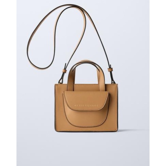 Rare~Zara  Kids Mini My Bag Treasure Crossbody Bag - Picture 2 of 15